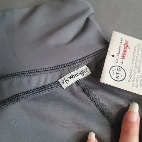 Wrangler x All Terrain Gear Cargo Pants Womens XXL Grey Athletic Hiking Leggings - Picture 15 of 16